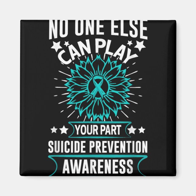 Imã Can Ever Play Your Part Suicide Prevention Awarene (Frente)