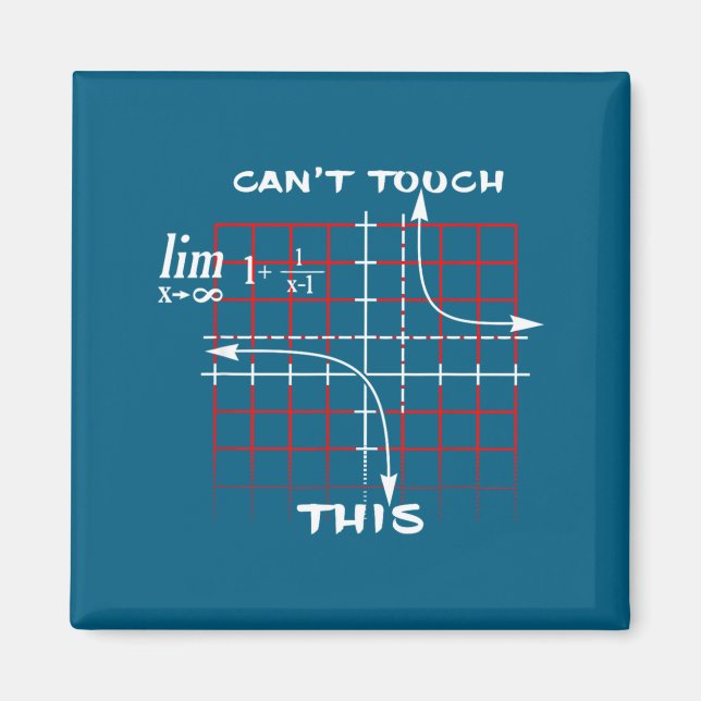 Imã Can T Touch This Equation Math Funny Gift  (Frente)