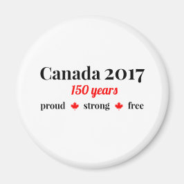 Imã Canadá 150 em 2017 Orgulhoso e Livre