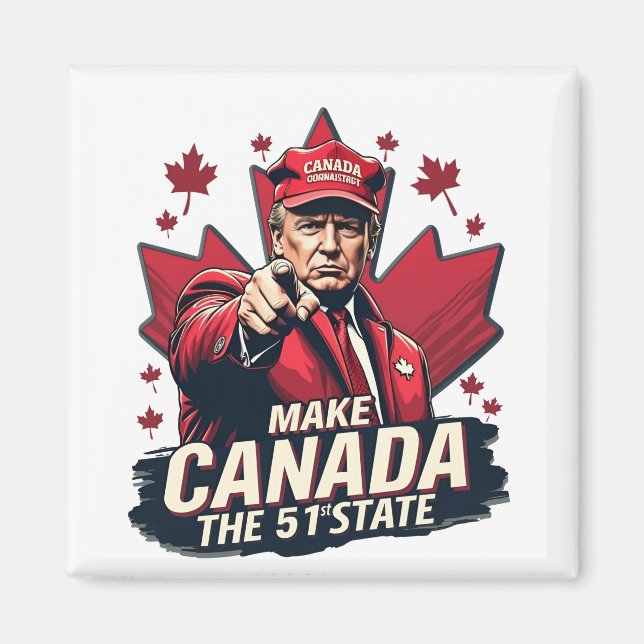 Imã Canadá, a 51 ruas State Trump Canadense (Frente)