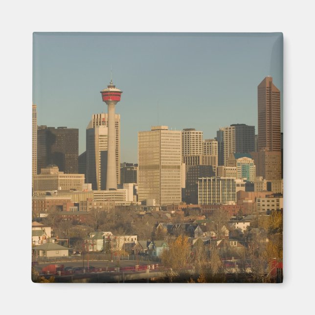 Imã Canadá, Alberta, Calgary: Horizonte da Cidade a pa (Frente)