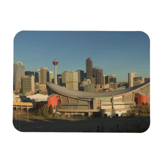 Ímã Canadá, Alberta, Calgary: Paisagem Urbana da 3 (Horizontal)