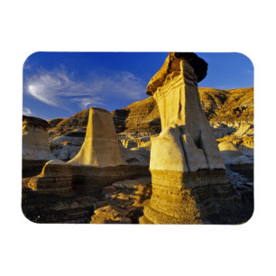 Ímã Canadá, Alberta, Drumheller. Hoodoos.