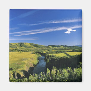 Imã Canadá, Alberta, O rio Highwood ao longo