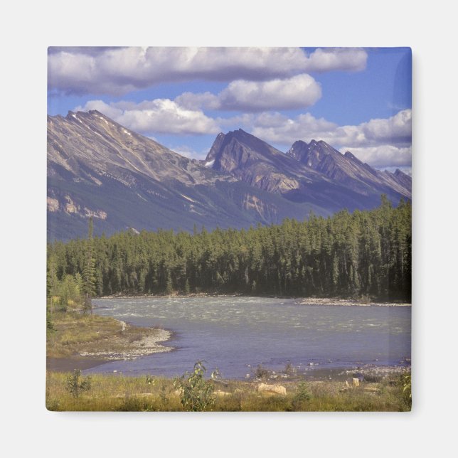 Imã Canadá, Alberta, Parque Nacional Jasper. Grande (Frente)