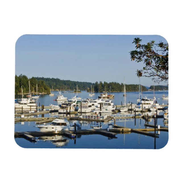 Ímã Canadá, BC, Ilhas do Golfo, Ilha Salt Spring, (Horizontal)