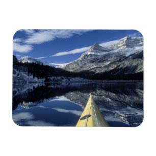 Ímã Canadá, Colúmbia Britânica, Banff. Proa de caiaque
