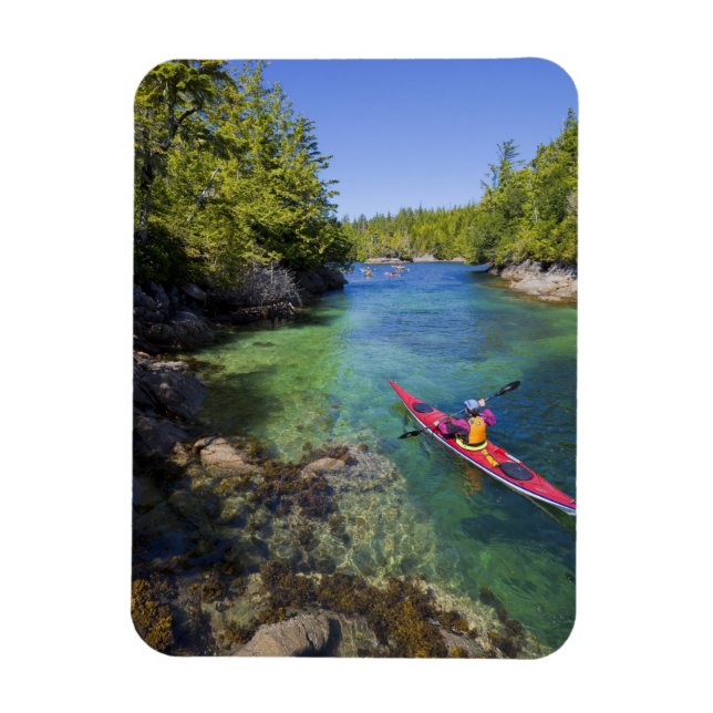 Ímã Canadá, Colúmbia Britânica, Ilha de Vancouver. Mar (Vertical)