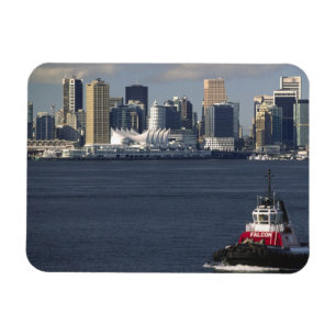 Ímã Canadá, Colúmbia Britânica, Vancouver. Centro da c