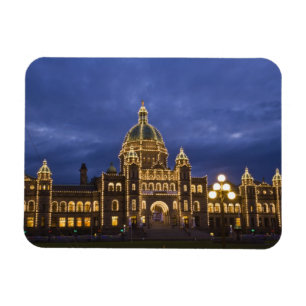 Ímã CANADÁ, Colúmbia Britânica, Vitória. Noite,