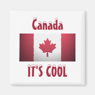 Imã Canadá é ímã legal da bandeira