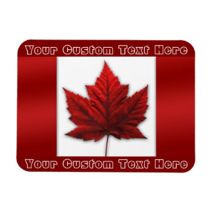 Ímã Canadá Flag Magnet Canadá Personalizado Magnet