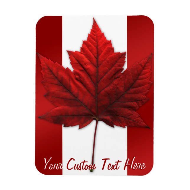 Ímã Canadá Flag Magnet Canadá Personalizado Magnet (Vertical)