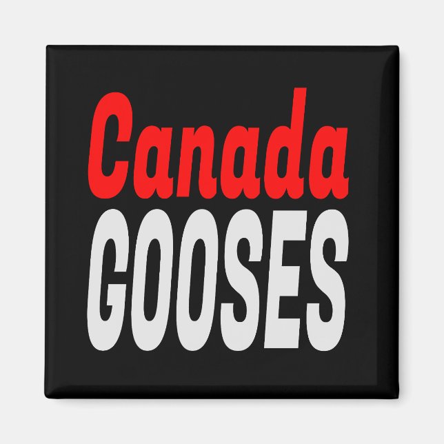 Imã Canadá Gooses - Letra Kenny Funny Novelty (Frente)
