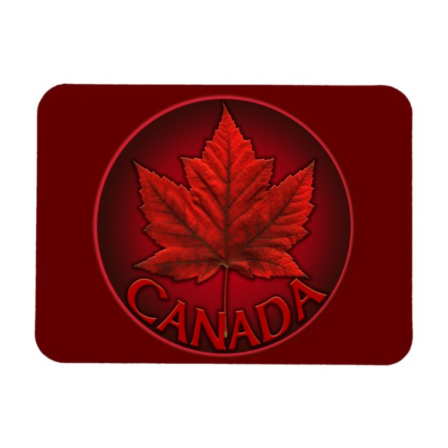 Ímã Canadá Imã de geladeira Red Canada Souvenir Magnet (Horizontal)
