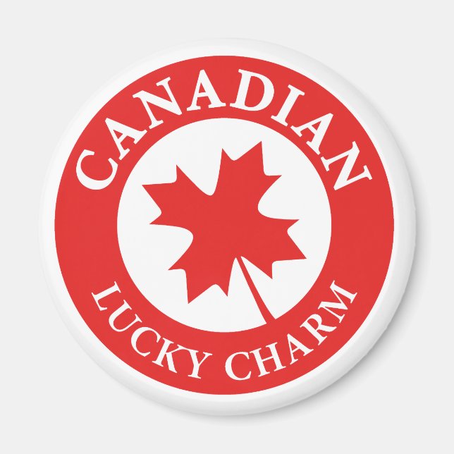 Imã Canada Lucky Charm Luck ED. Series (Frente)