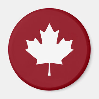 Imã Canadá Mapear o ímã Folha - Cores Inversas