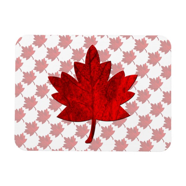 Ímã Canada-Maple Leaf por Shirley Taylor (Horizontal)