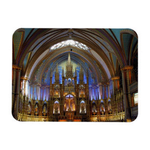 Ímã Canadá, Quebec, Montreal. Interior de Notre 2