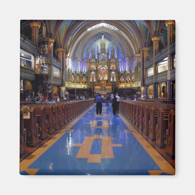 Imã Canadá, Quebec, Montreal. Interior do Nó 3 (Frente)