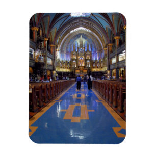 Ímã Canadá, Quebec, Montreal. Interior do Notre 3