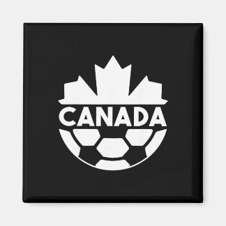 Imã Canada Soccer Team Sports Flag Mapple Leaf Men Wom