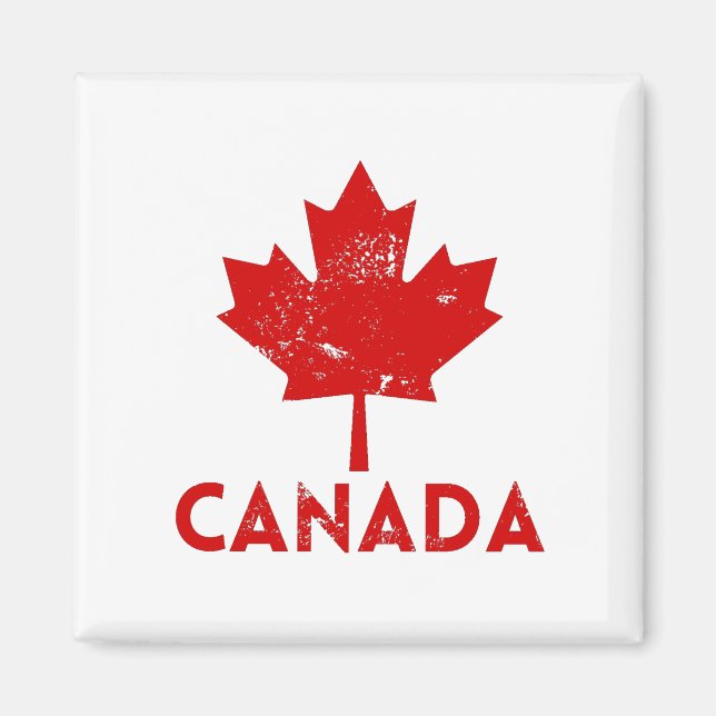 Imã Canadá Souvenir Vintage (Frente)