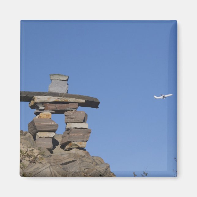 Imã Canadá, Terra Nova, St. John's. Inukshuk (para (Frente)