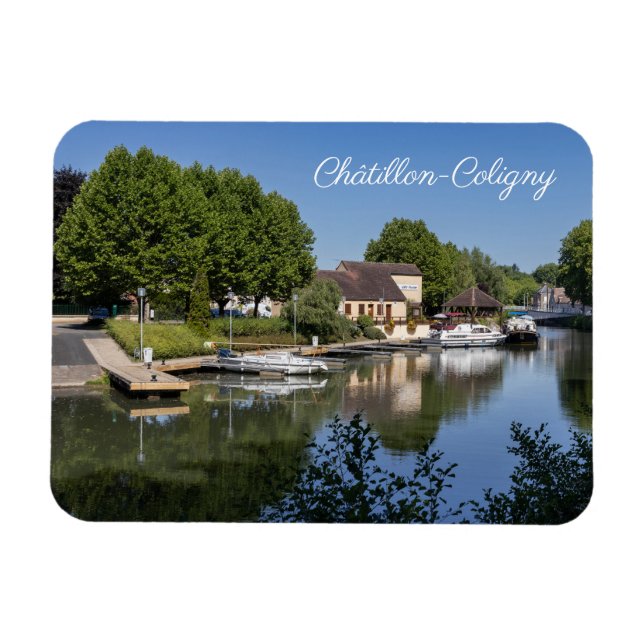 Ímã Canal de Briare, Chatillon-Coligny, França (Horizontal)