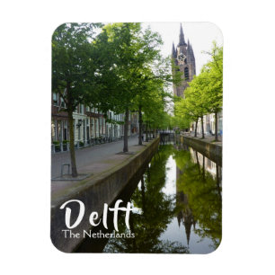 Ímã Canal de Delft & Oude Kerk