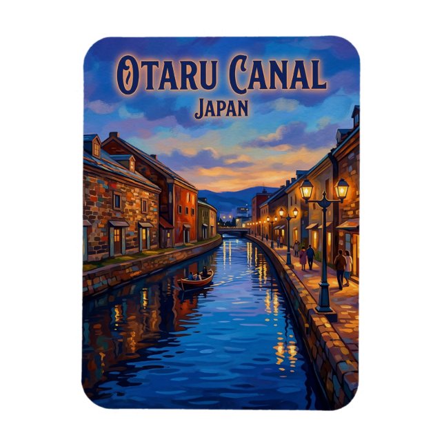 Ímã Canal de Otaru Japão (Vertical)