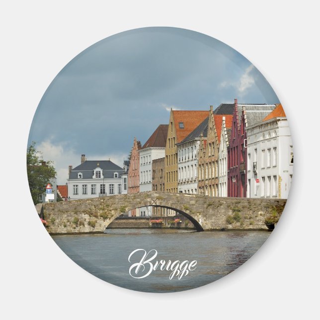 Imã Canal em Brugge, Bélgica (Frente)