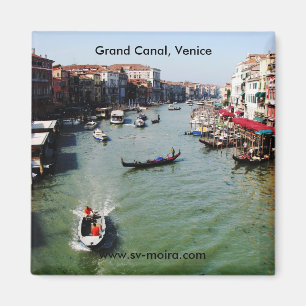 Imã Canal grande, Veneza da ponte de Rialto