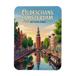 Ímã Canal Oudeschans Países Baixos