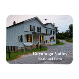 Ímã Canal Visitor Center, Cuyahoga Valley NP, Ohio