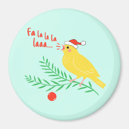 Imã Canário Cantante de Natal