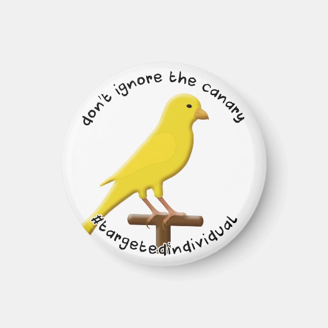 Imã Canário de Sensibilização Individual Alvo (Frente)