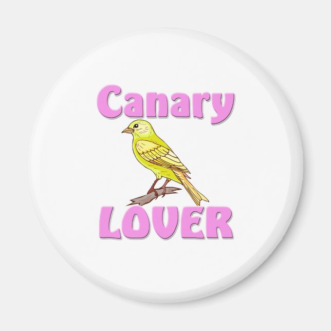 Imã Canary Lover (Frente)