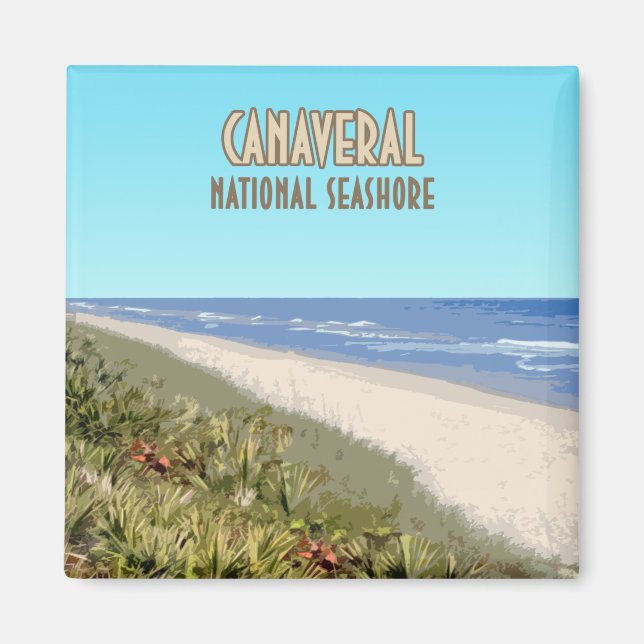 Imã Canaveral National Seashore Florida (Frente)
