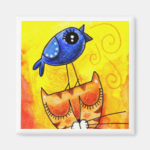 Imã Canção - ímã quadrado