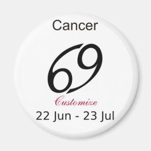 Imã Cancer 69 Símbolo Zodíaco Thunder_Cove