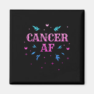 Imã Cancer Af cor-de-rosa Símbolo Zodiodócópio Birthd