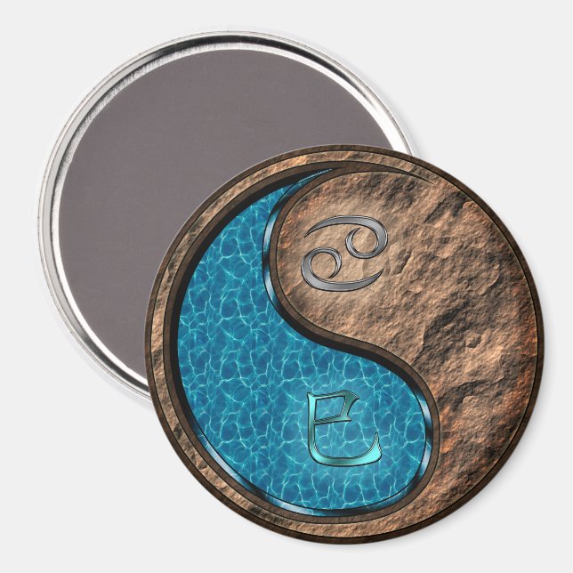 Imã Câncer & Cobra da Terra (Front/Back)