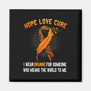 Imã Cancer de Consciência Laranja Fita Sup