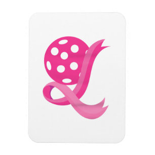 Ímã Cancer De Fita Coração Cor-de-Rosa Bonito, Picleba