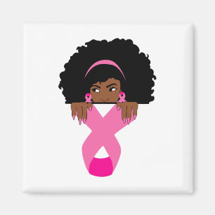 Imã Cancer de mama da América africana Consciência neg