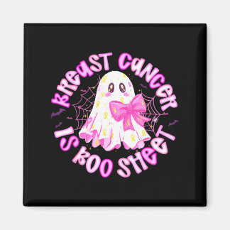 Imã Câncer de Mama é Boo Sheet Halloween Câncer de Mam