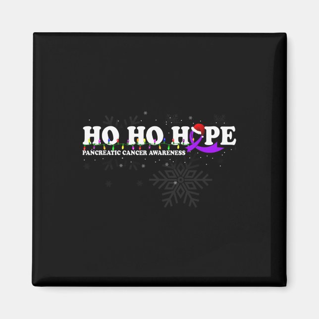 Imã CÂNCER DE PÂNCREAS SENSIBILIZAÇÃO Flor que não con (Frente)