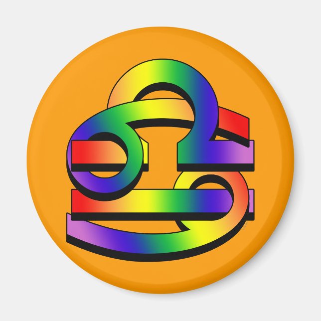 Imã Cancer e Libra GLBT (Frente)