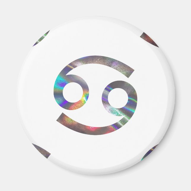 Imã cancer holograma (Frente)